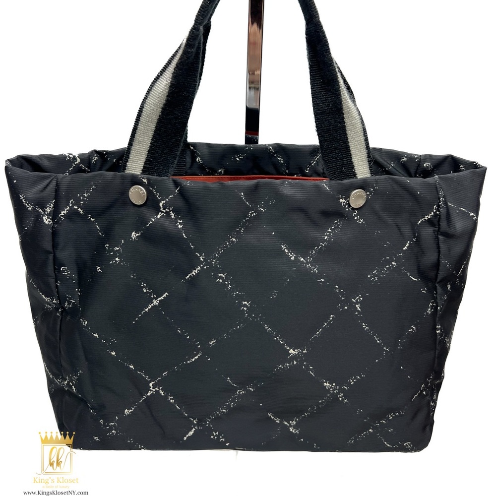 Chanel old travel line tote bag